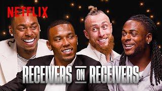 Davante Adams, George Kittle, Justin Jefferson & Amon-Ra St. Brown Interview Each Other | Netflix