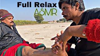 Asmr || full relax and satisfied during massage || muscles massage with oil