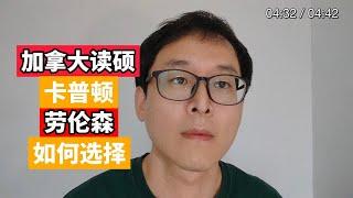 加拿大硕士留学怎么选：卡普顿大学！！劳伦森大学！！