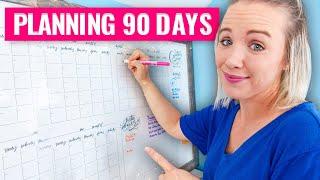 My Quarterly Planning Routine for productivity!