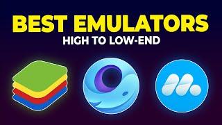 3 BEST Android Emulators for PC!