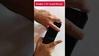 Redmi 12C Hard Reset | Redmi 12C Pattern Lock Forget