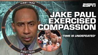 First Take reacts to Jake Paul vs. Mike Tyson  'I was very sad and very scared' - Stephen A.