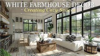 Embracing Timeless Elegance : Interior-Exterior Decor Ideas for the White Farmhouse