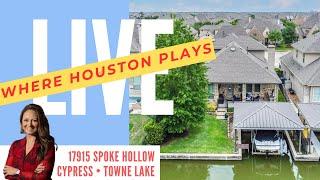 Towne Lake For Sale | 17915 Spoke Hollow Ct | Cypress | Houston