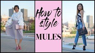 HOW TO STYLE | SPRING TREND 2017: MULES