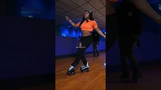 Mic’d Up: She Was Definitely Out Of Breath At The End #rollerskatingdaily #micdup #funnyvideo