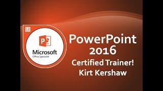 Microsoft PowerPoint 2016: Merge and Compare Presentations