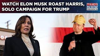 Trump Vs Harris: Watch Elon Musk Roast Democrats, Rally For Ex-POTUS | X Boss Claims...| US Polls