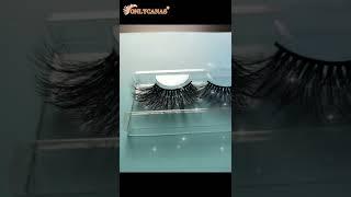 Hot Selling Mink Eyelash Wholesale Vendor 25mm Lashes 3D Lashes