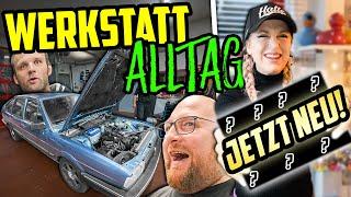 Es gibt NEUIGKEITEN! - Werkstattalltag Halle77 - Marco nimmt EUCH mit!