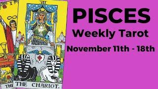 Pisces: A Surge Of Exceptional Events Creates A Week You Won't Forget!  Nov 11th - 18th TAROT