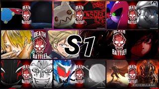 My Death battle S1 Compilation