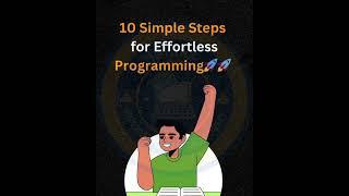 TOP 10 SIMPLE STEPS TO BECOME PROGRAMMER #basics #onlineresources #practice #breakdown #error #code