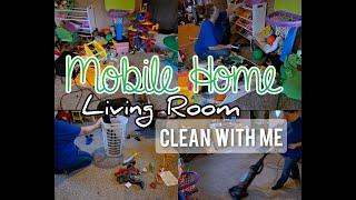 Single Wide Mobile Home Clean With Me | Cleaning Motivation | Our First Video