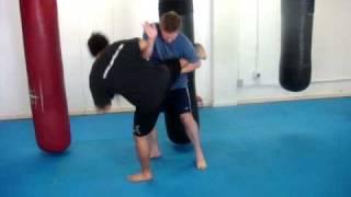 Donnie B. - Muay Thai Round Kick Defense Techniques