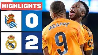 REAL SOCIEDAD 0 - 2 REAL MADRID | HIGHLIGHTS LALIGA EA SPORTS