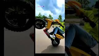 Secoter Stunting lover ️ #Short HSB official new video BMW ride morning time Sunday ride Hayabusa