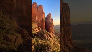 Sunset from Cathedral Rock   in Sedona, Arizona. ️