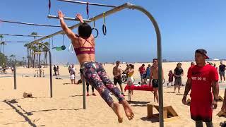 American Ninja Warrior Training at Ninja Beach