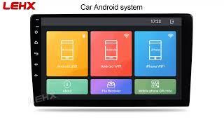 Lehx 2Din Raido Stereo Car Android 10 Multimedia Player For Toyota Vios Crown Camry Hiace Corolla