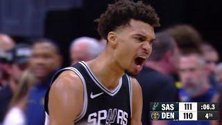 Final 6:40  MUST-SEE ENDING Spurs at Nuggets  | January 3, 2025