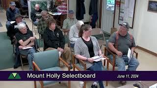 Mount Holly Selectboard 6/11/24