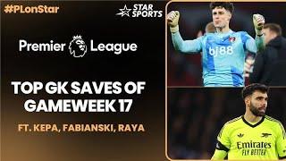 Top Saves of Premier League Game Week 17 ft. #DavidRaya, #LukaszFabianski & more!  | #PLonStar