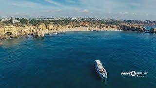 Algarve // São Rafael Beach // Aerial View // 4K UHD