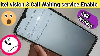 itel vision 3 call waiting service enable // How to enable call waiting service enable