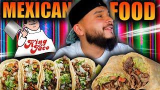 King Taco Mukbang! Authentic Mexican Food Feast