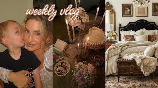 WEEKLY VLOG | fall shop with me + beauty packages, candles 