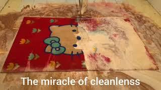 scraping carpet cleaning competition#asmr #satisfying #cleaningcarpet #cleaningvideos