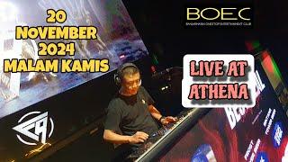 DJ FREDY LIVE AT ATHENA 20 NOVEMBER 2024 MALAM KAMIS