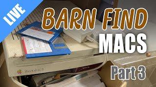 Repairing the last of the barn-find vintage Macs - Part 3 [LIVE]