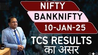 Nifty Prediction and Bank Nifty Analysis for Friday | 10 January 25 | Bank Nifty Tomorrow