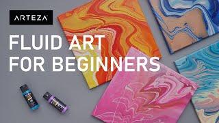 Fluid Art | Acrylic Pouring | Top Techniques For Beginners