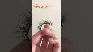 USA Super Natural Mink Lashes OnlyCanas Lashes Vendor Wholesale Natural Eyelashes Lash Business