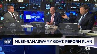 Watch CNBC's full interview with the 'Squawk on the Street' crew