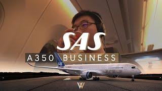 SAS Scandinavian Airlines A350 Business Class - Chicago to Copenhagen