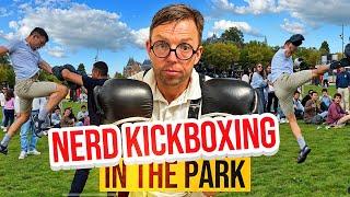 Elite Kickboxer Pretended to be a NERD | Gym Prank