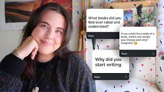 bookish Q & Afavorite genres, underrated books, celebrating 3k Subscribers!