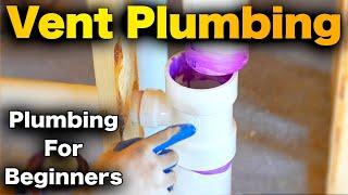 How To Vent Plumbing Pipe - Toilet, Bathroom Sink, and more!