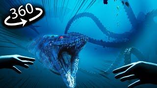 360° VR - TERRIFYING Sea Creatures | Deep Ocean Horror