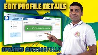 EDIT PROFILE DETAILS UPDATED SUCCESSFULLY #ONPASSIVE TODAYS UPDATES & INFORMATION