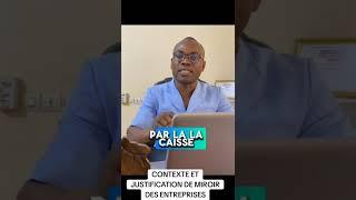 CONTEXTE ET JUSTIFICATION DE L'EMISSION "MIROIR DES ENTREPRISES"