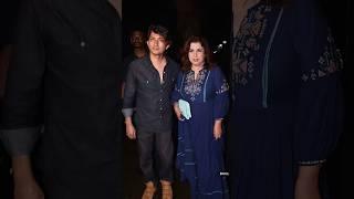 Farah Khan with her husband Shirish Kunder #farahkhan #shorts #youtubeshorts