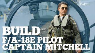 Part 1 of Building the 1/6 scale DID F/A-18E Pilot Captain Mitchell action figure