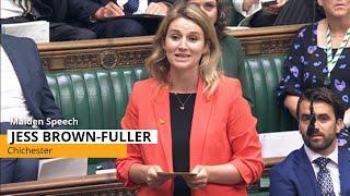 Jess Brown Fuller Maiden Speech