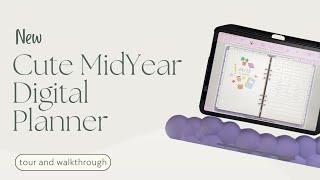 Cute MidYear Digital Planner Tour